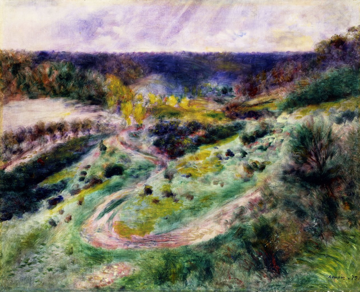 Camino en Wargemont de Pierre Auguste Renoir
