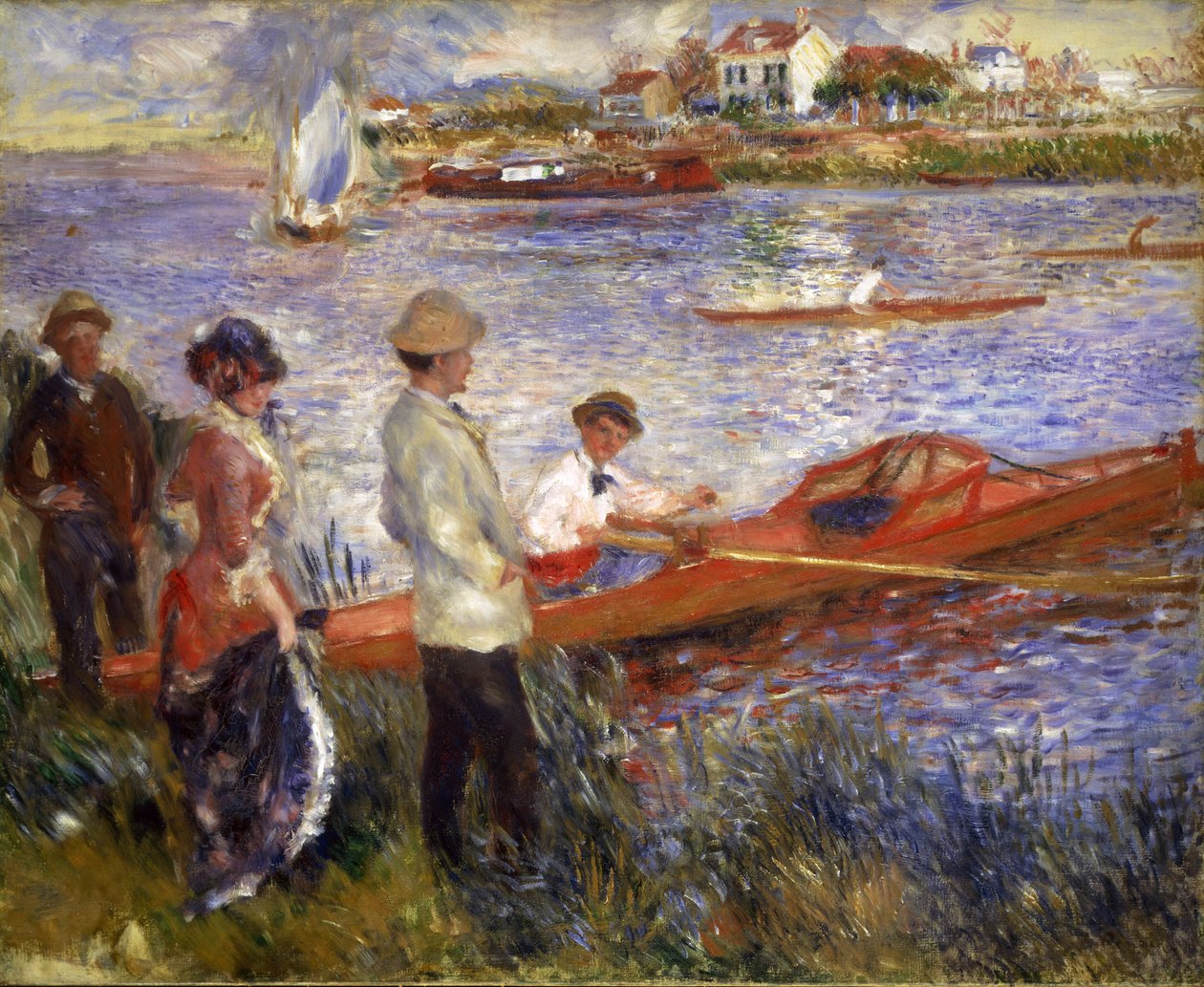 Remeros en Chatou de Pierre Auguste Renoir