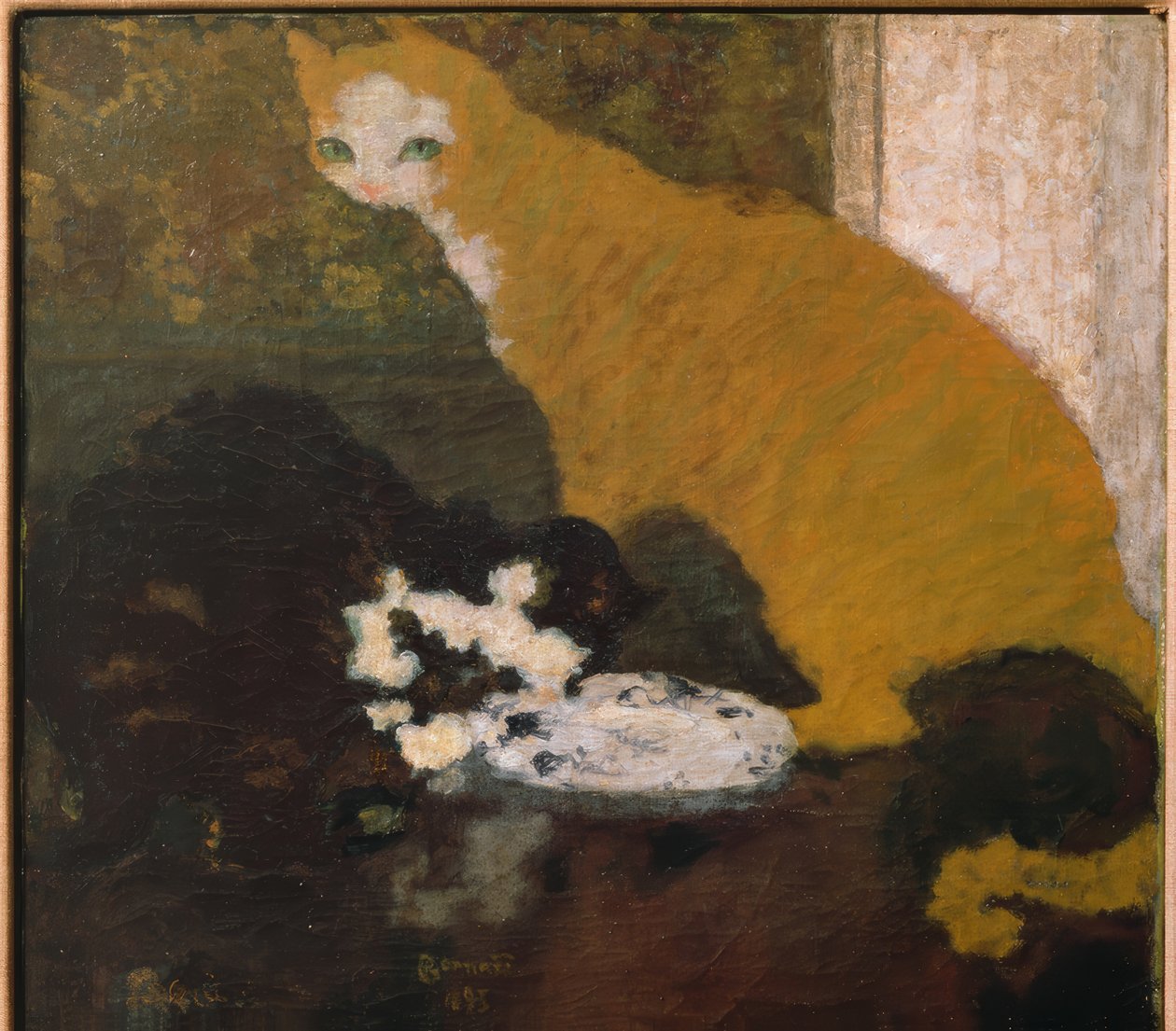 Los gatos de Pierre Bonnard
