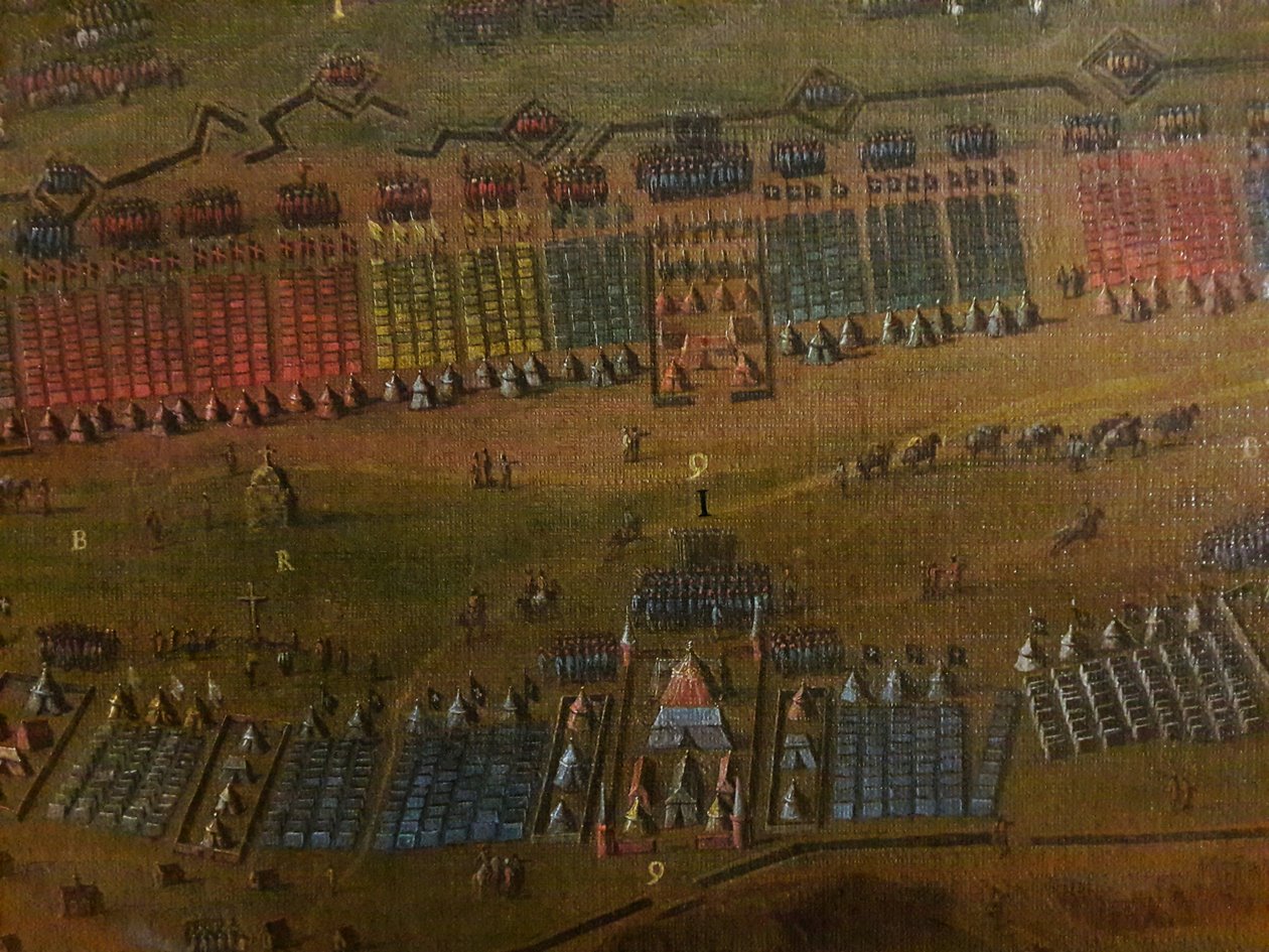 La batalla de Zurawno (1676) de Pierre Denis Martin