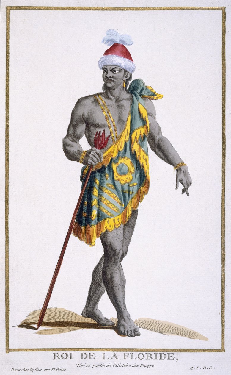El Rey de Florida, 1780 de Pierre Duflos