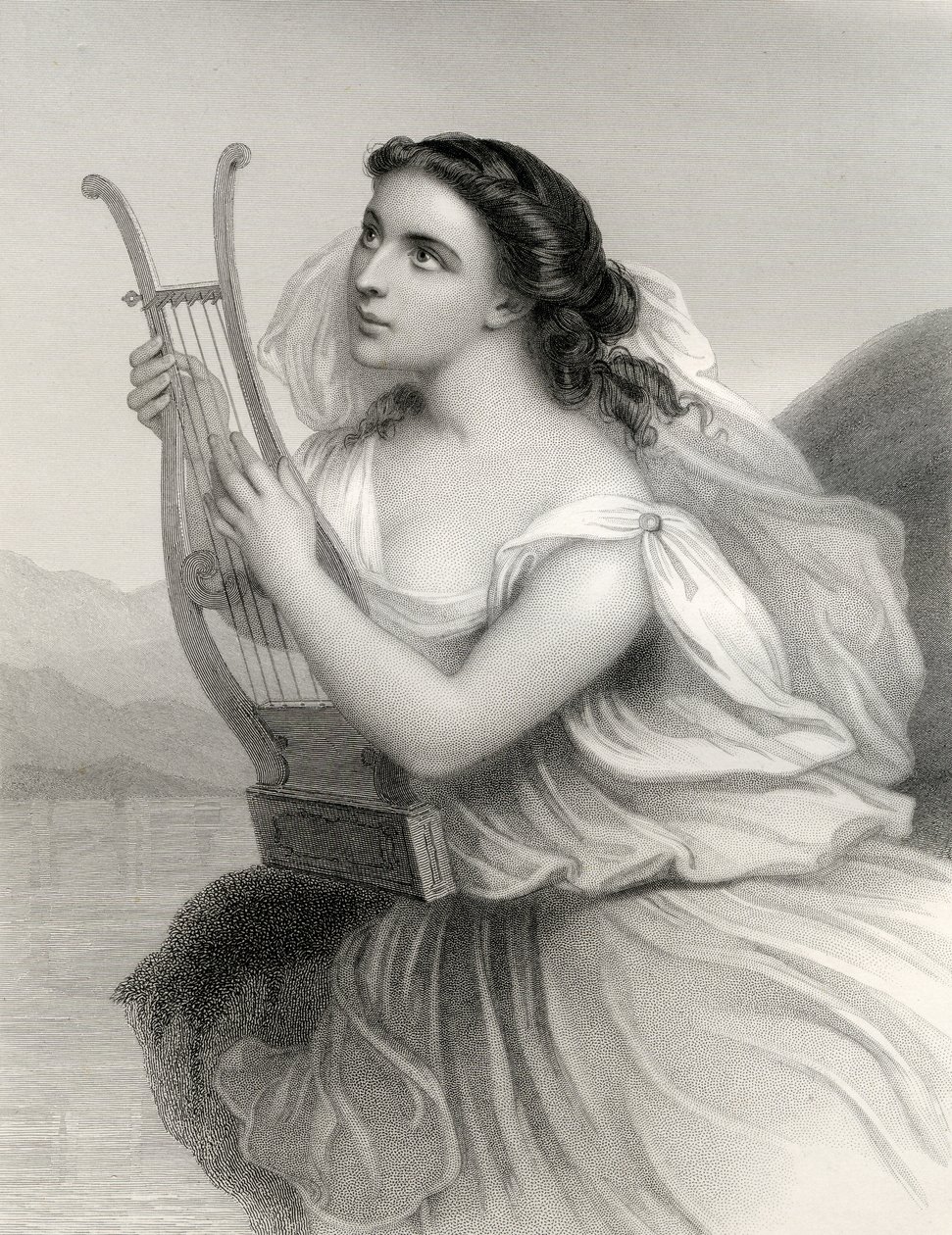 Safo, ilustración de 