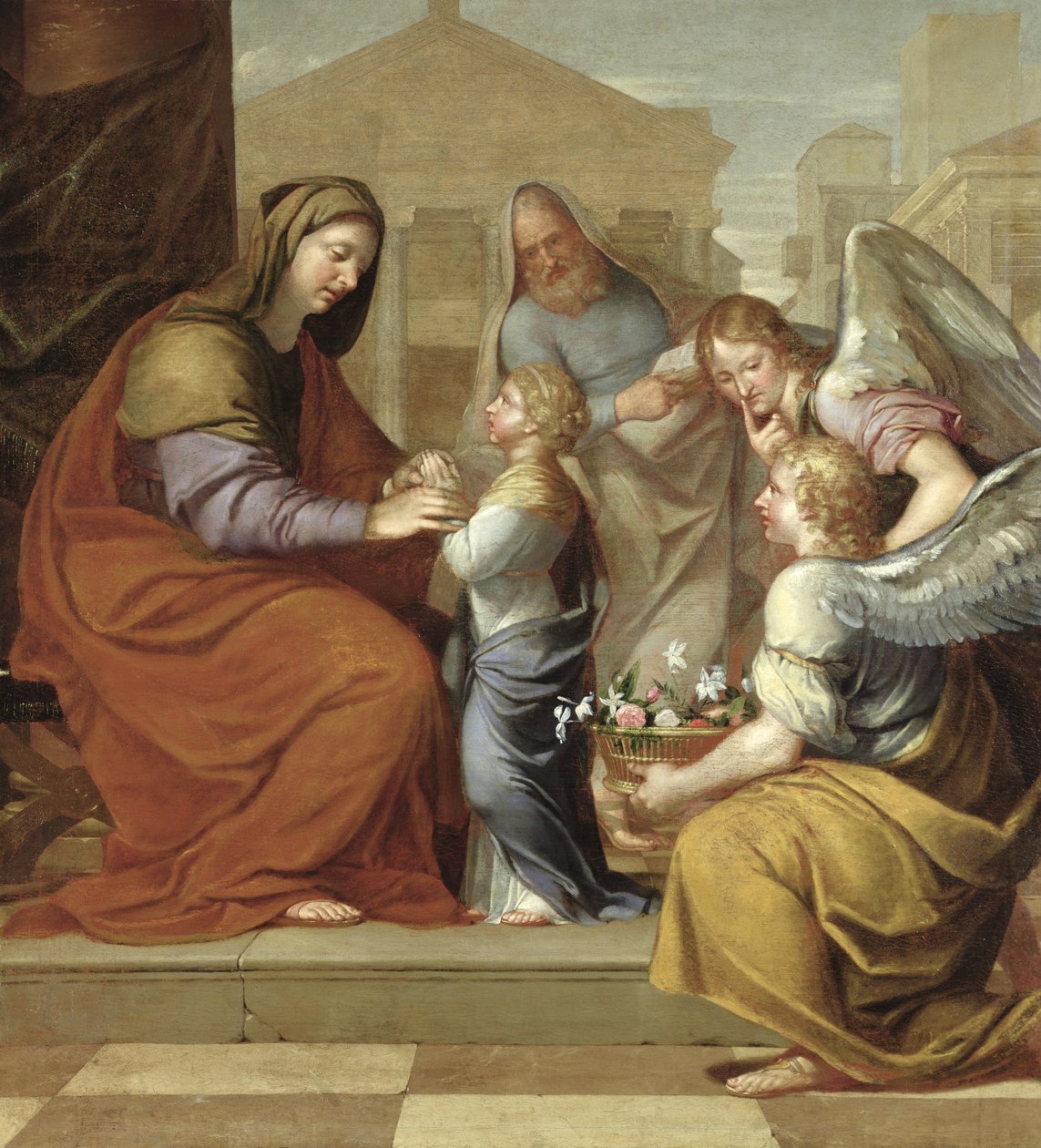 La educación de la Virgen, 1658 de Pierre Letellier