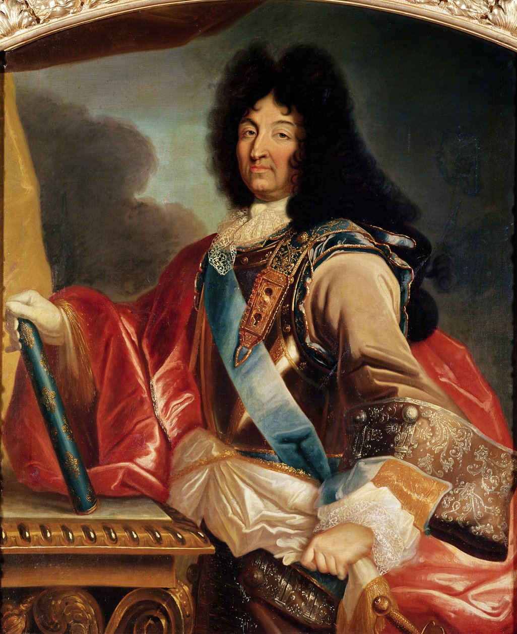 Retrato de Luis XIV (1638-1715) de Pierre Mignard