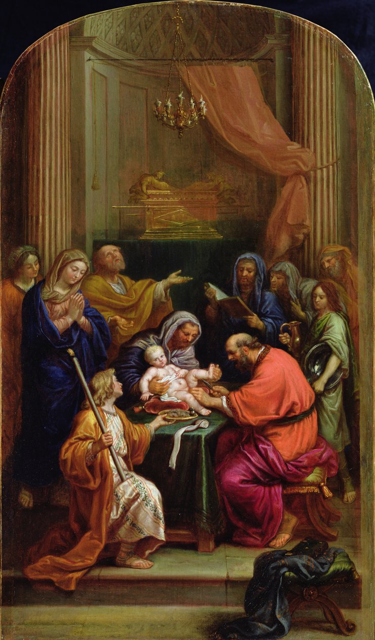 La circuncisión de Jesucristo de Pierre Mignard