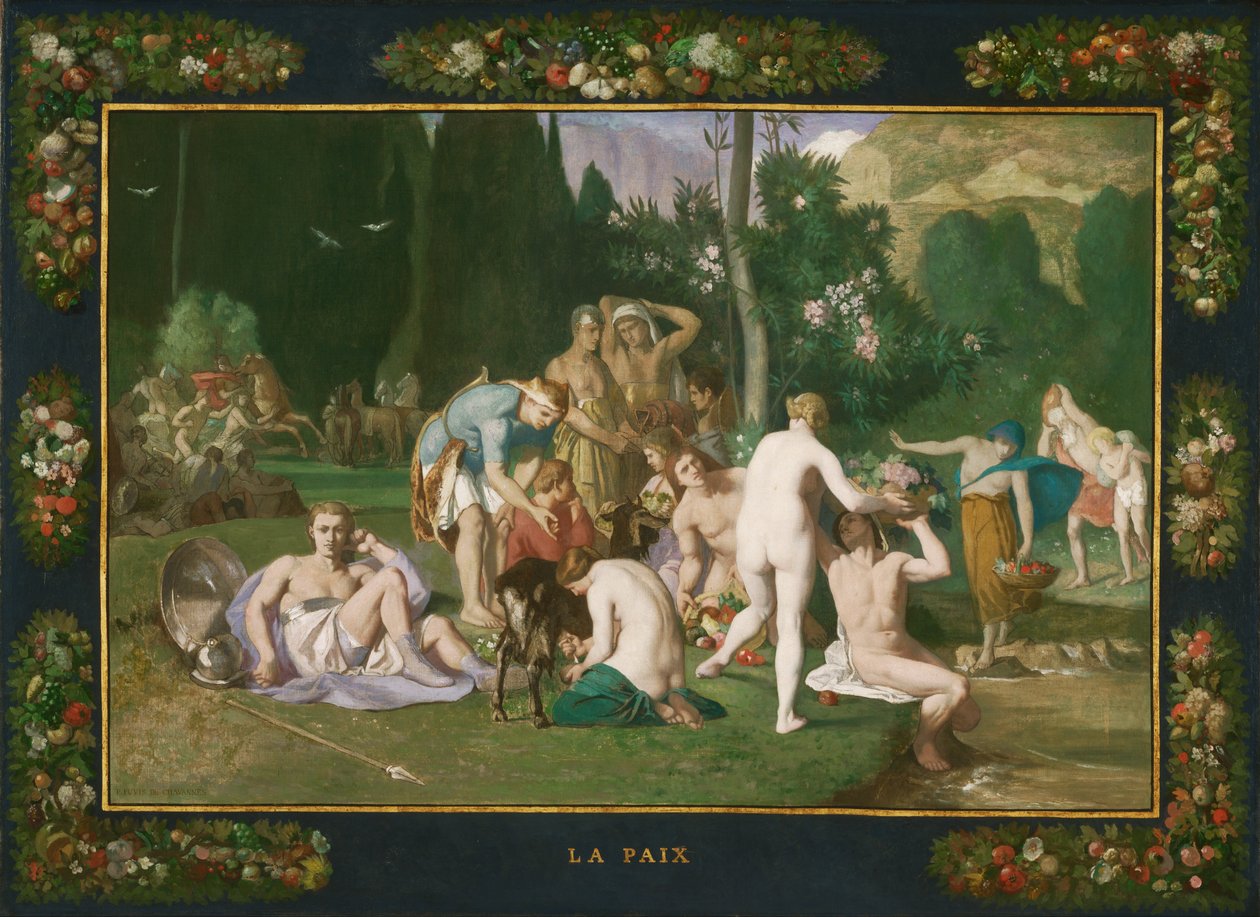 Paz de Pierre Puvis de Chavannes
