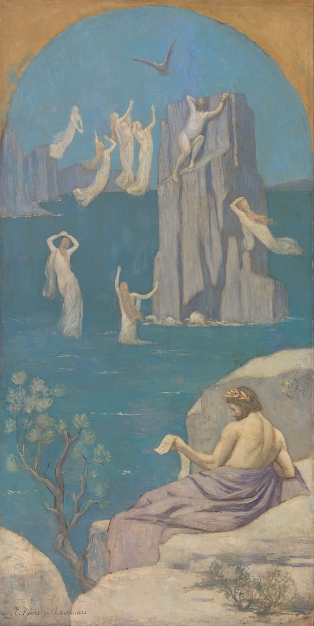 Poesía dramática (Esquilo) de Pierre Puvis de Chavannes