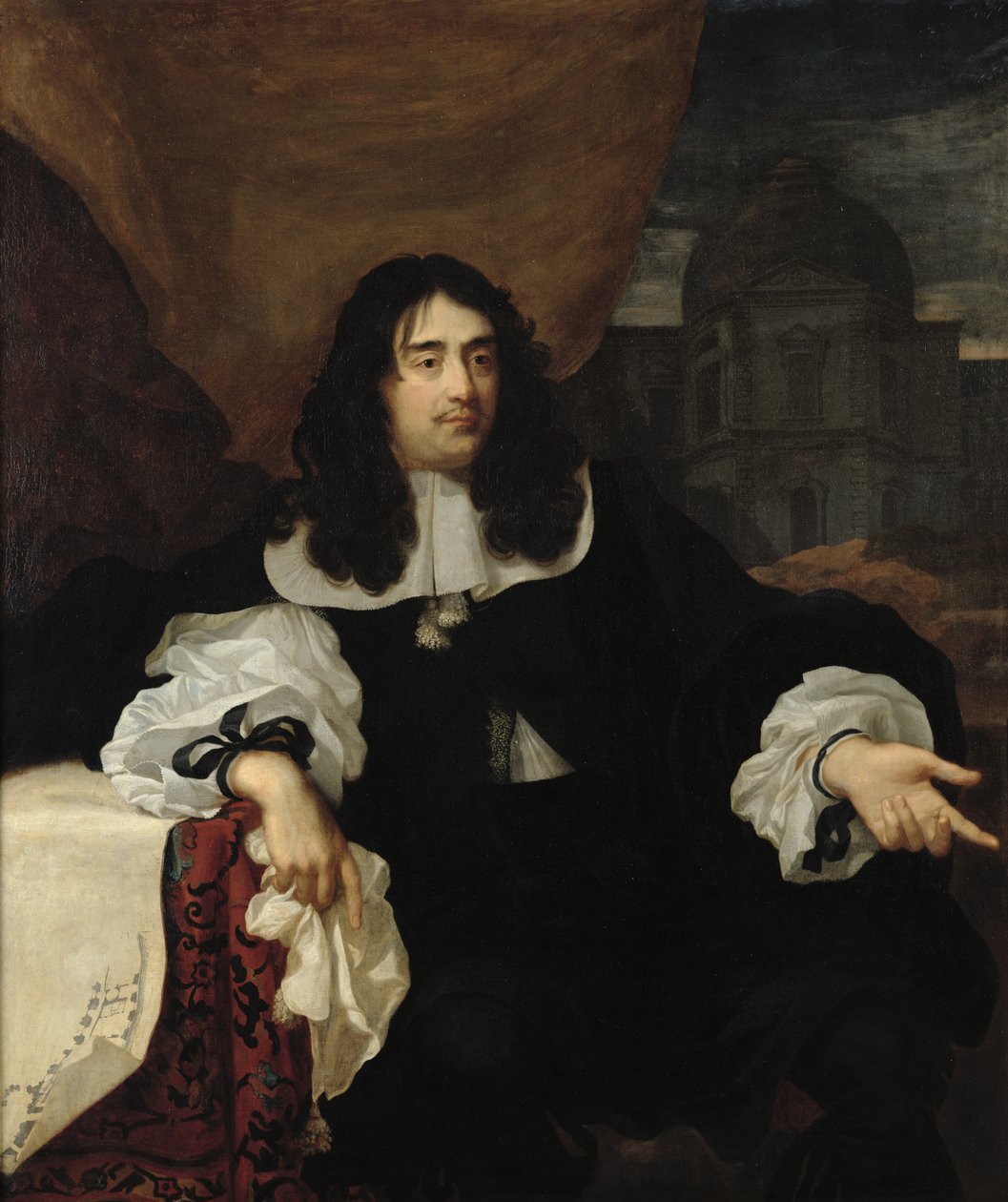 Retrato de Antoine de Ratabon, 1660 de Pierre Rabon