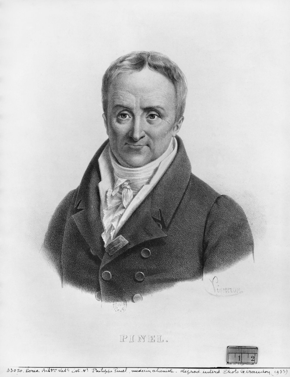 Philippe Pinel de Pierre Roch Vigneron