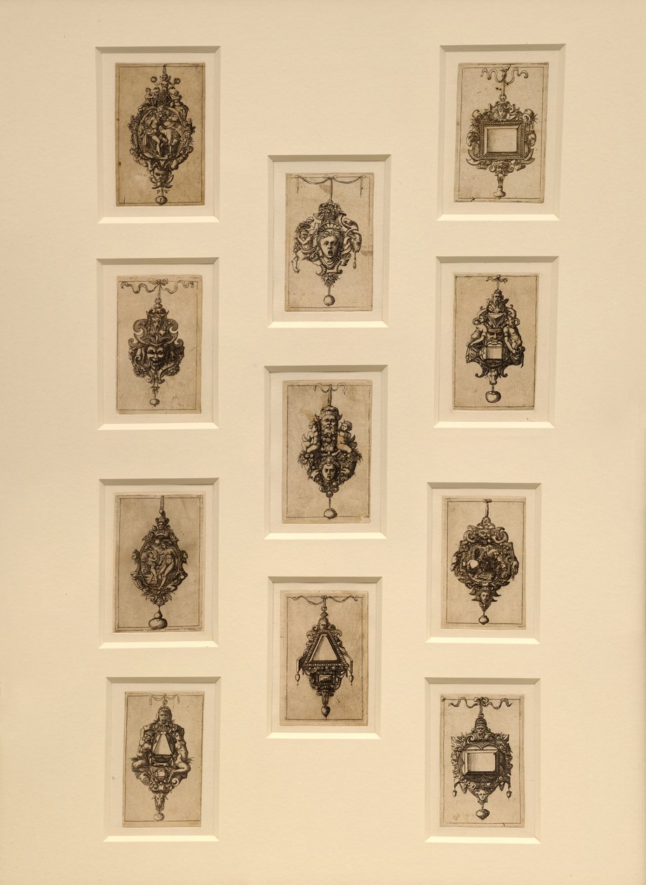 Pendientes de cuello de Pierre Woeiriot