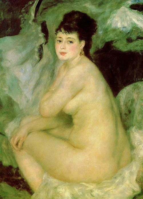 Monja de Pierre Auguste Renoir