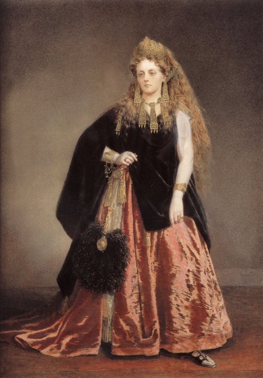 Condesa de Castiglione de Pierre Louis (after) Pierson