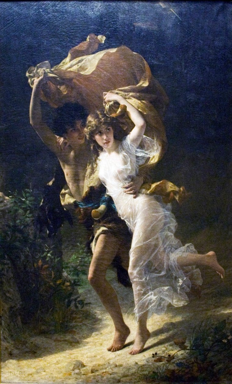 La tormenta de Pierre Auguste Cot