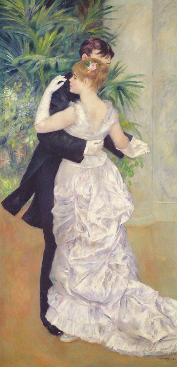 Baile en la Ciudad de Pierre Auguste Renoir