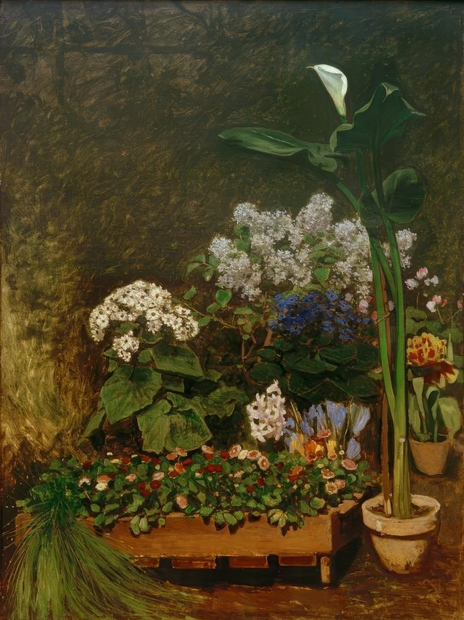 El invernadero de Pierre Auguste Renoir