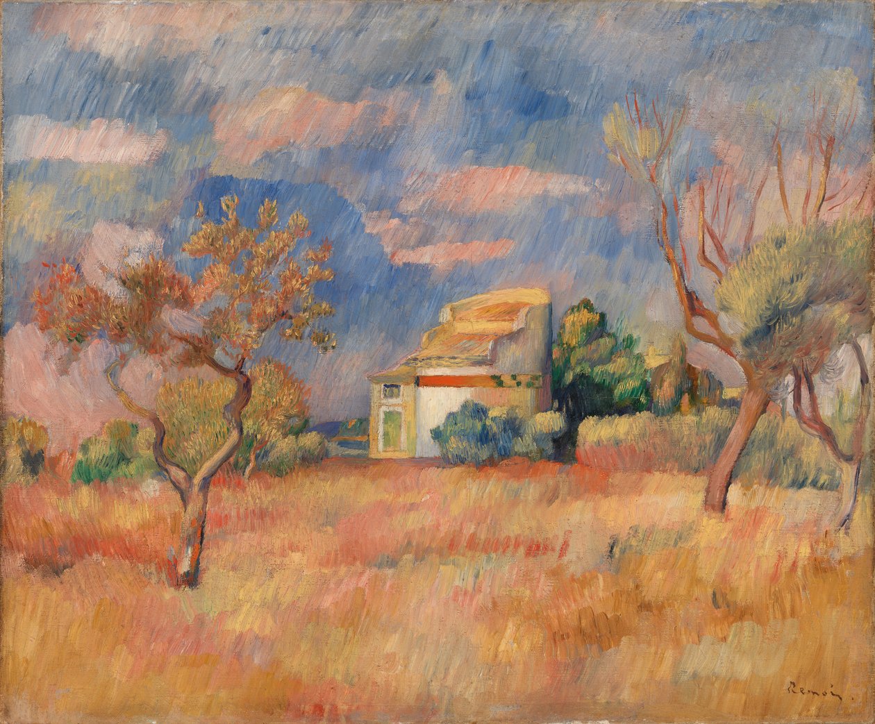 Palomar en Bellevue (Pigeonnier de Bellevue) de Pierre Auguste Renoir
