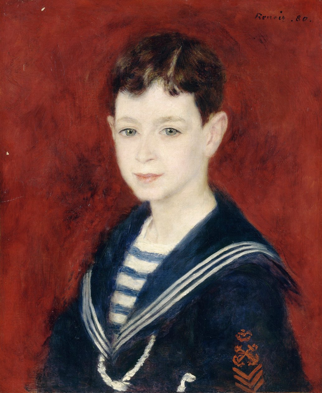 Fernand Halphen de niño, 1880 de Pierre Auguste Renoir