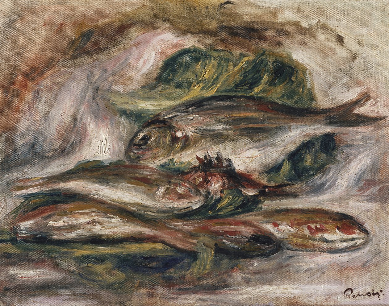 Peces de Pierre Auguste Renoir