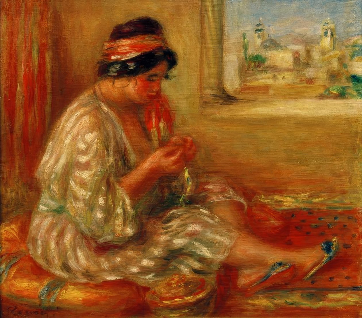 Gabrielle en argelina de Pierre Auguste Renoir