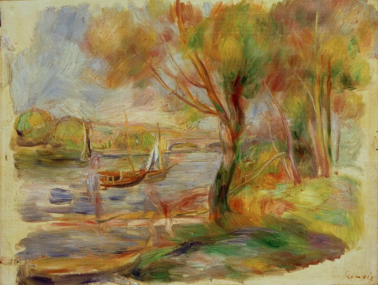 El Sena en Argenteuil de Pierre Auguste Renoir