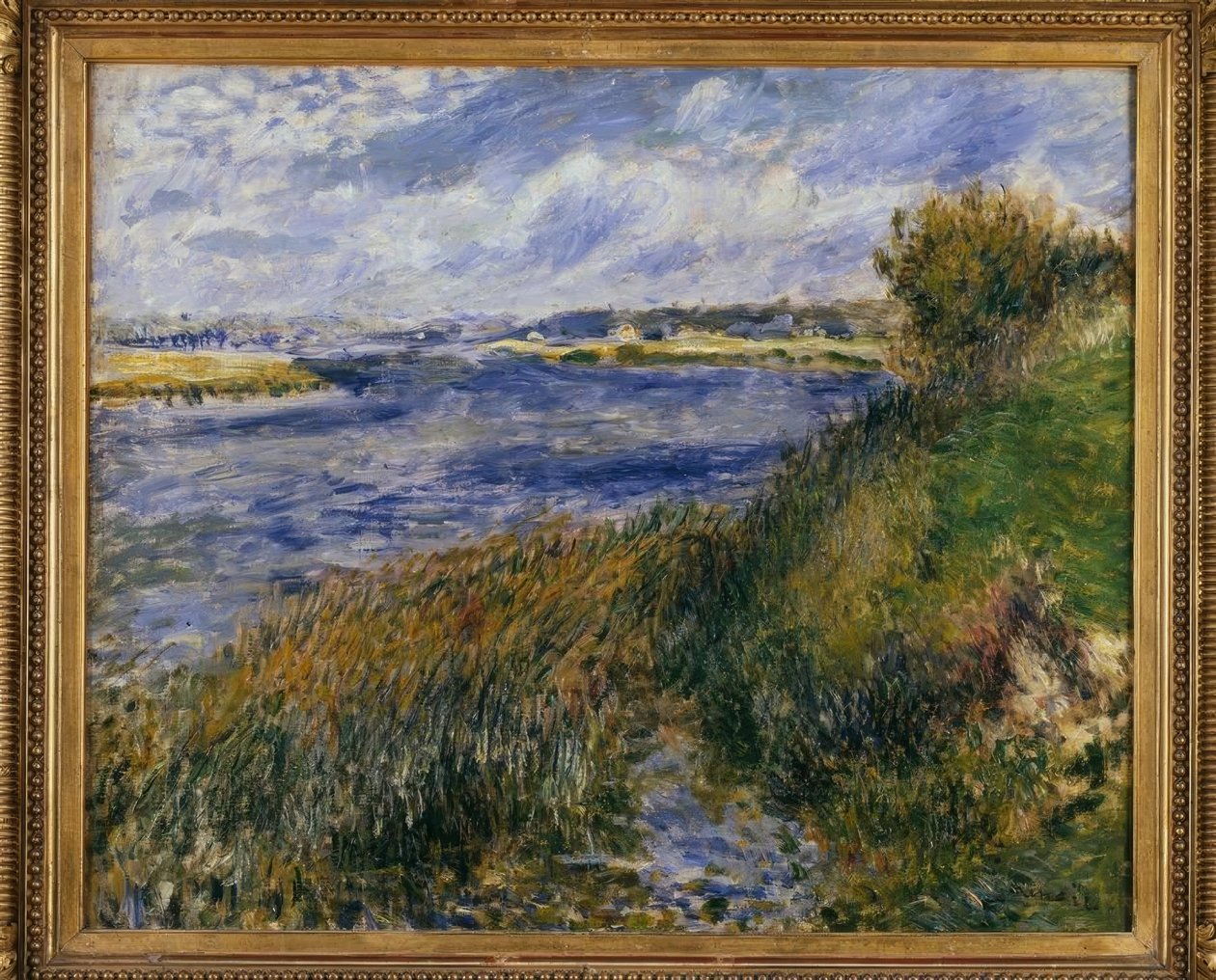 El Sena en Champrosay de Pierre Auguste Renoir