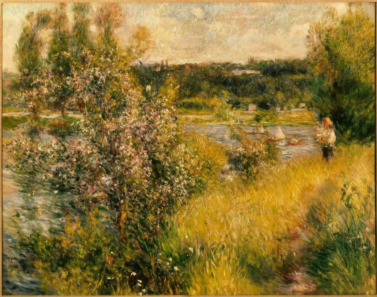 El Sena en Chatou de Pierre Auguste Renoir