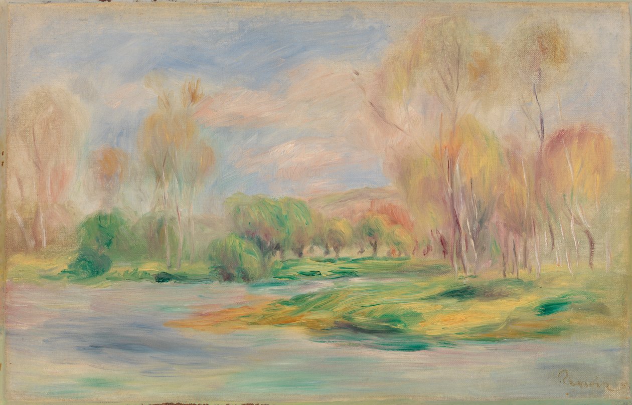 Paisaje de Pierre Auguste Renoir