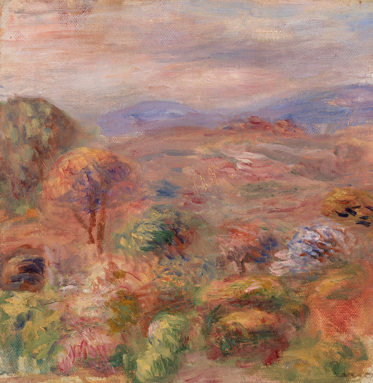 Paisaje de Pierre Auguste Renoir