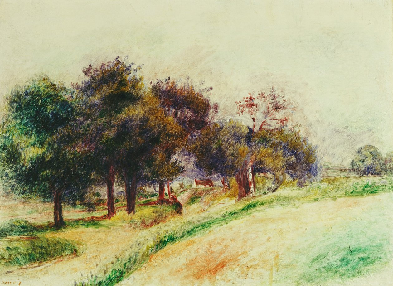 Paisaje de Pierre Auguste Renoir
