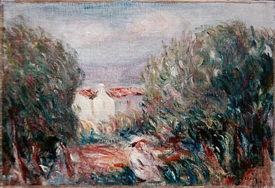 Paisaje, c.1900 de Pierre Auguste Renoir