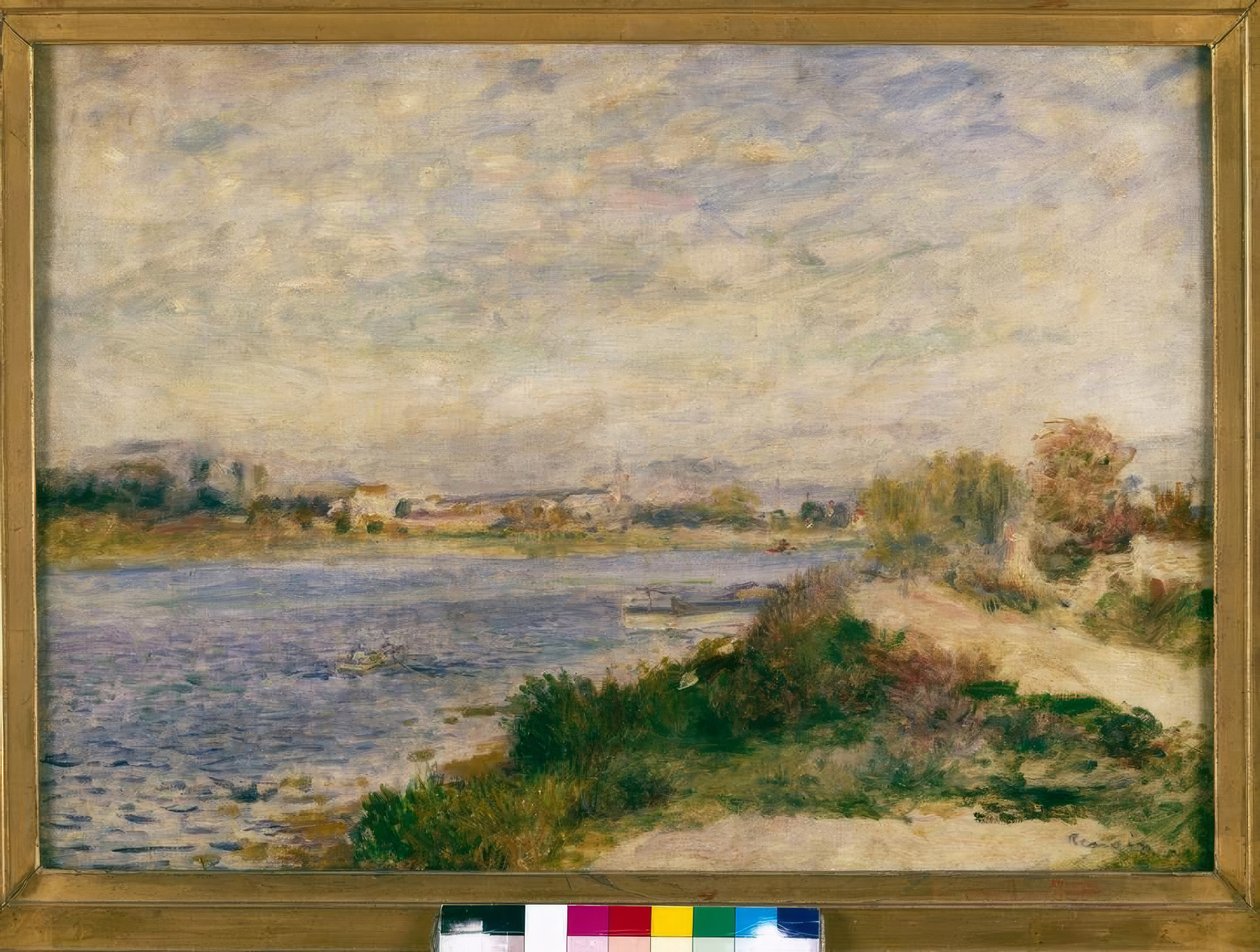 El Sena en Argenteuil de Pierre Auguste Renoir