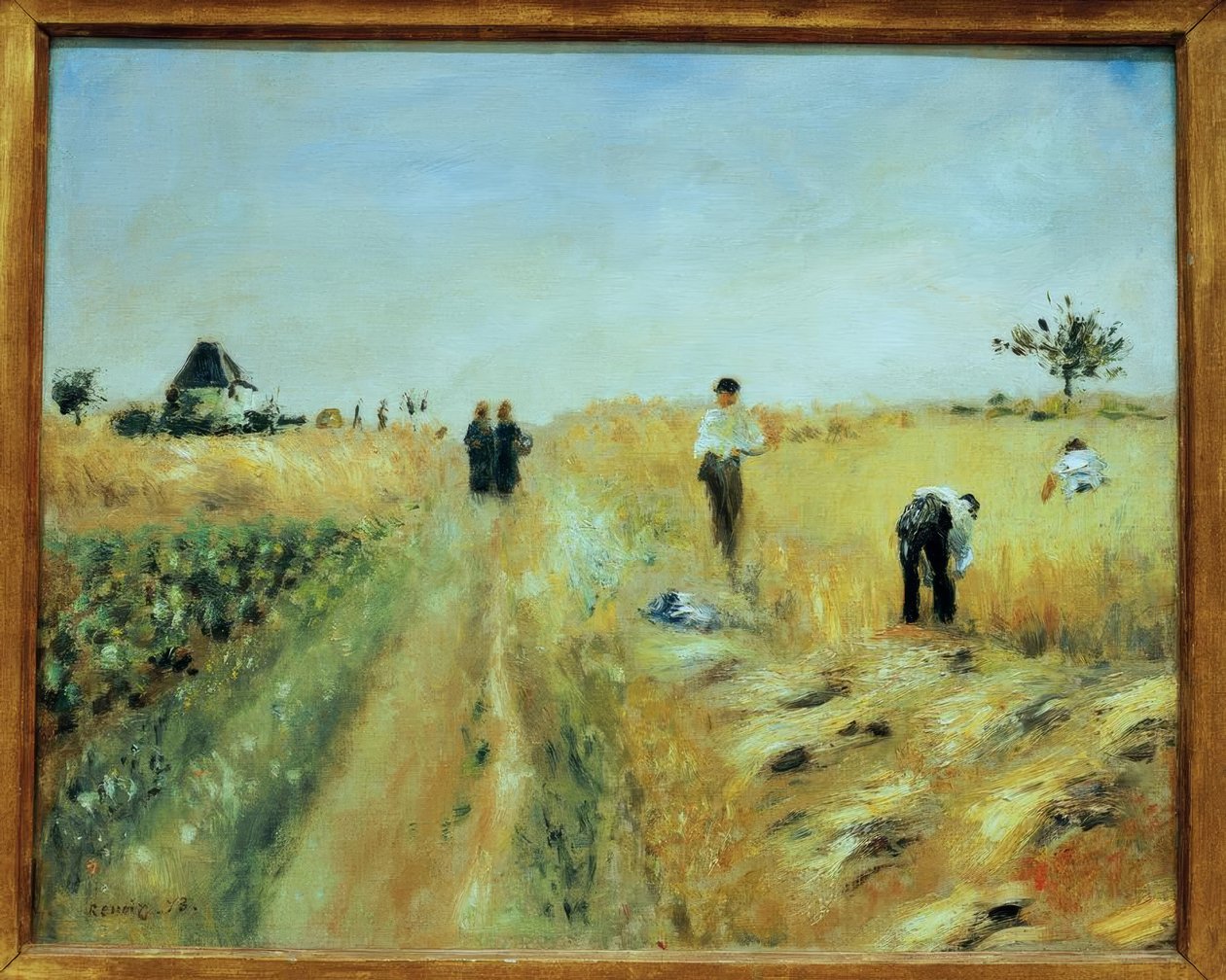 Los segadores de Pierre Auguste Renoir