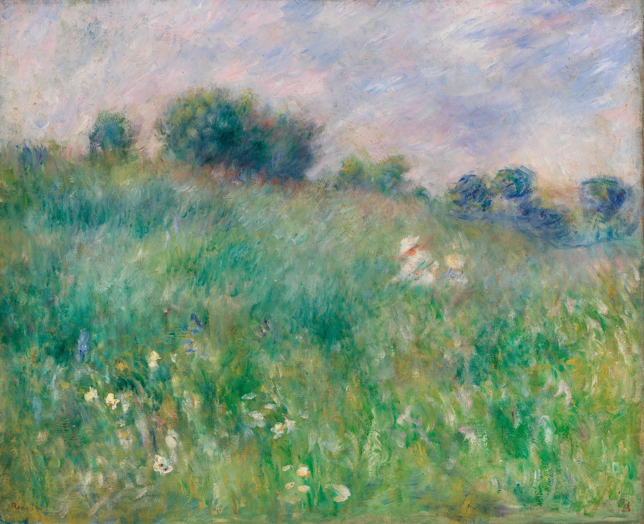 Prado (La pradera) de Pierre Auguste Renoir