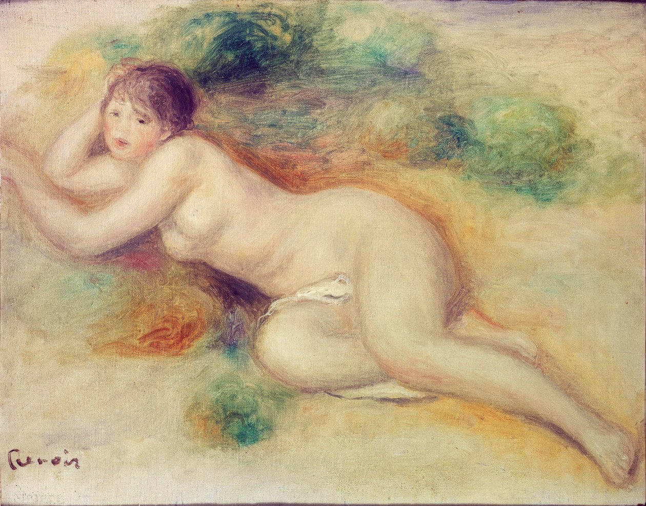 Figura Desnuda de una Chica, 1880-1889 | Impresión de arte