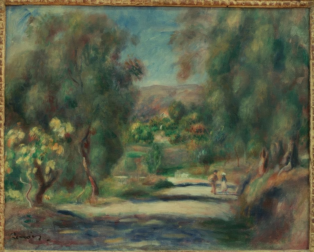Paisaje de Cagnes de Pierre Auguste Renoir