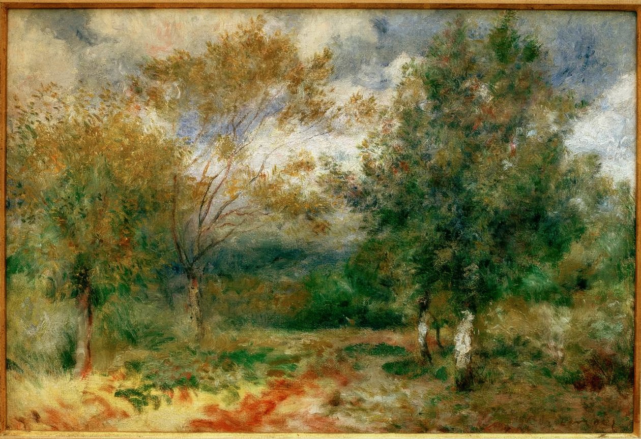 Paisaje soleado de Pierre Auguste Renoir