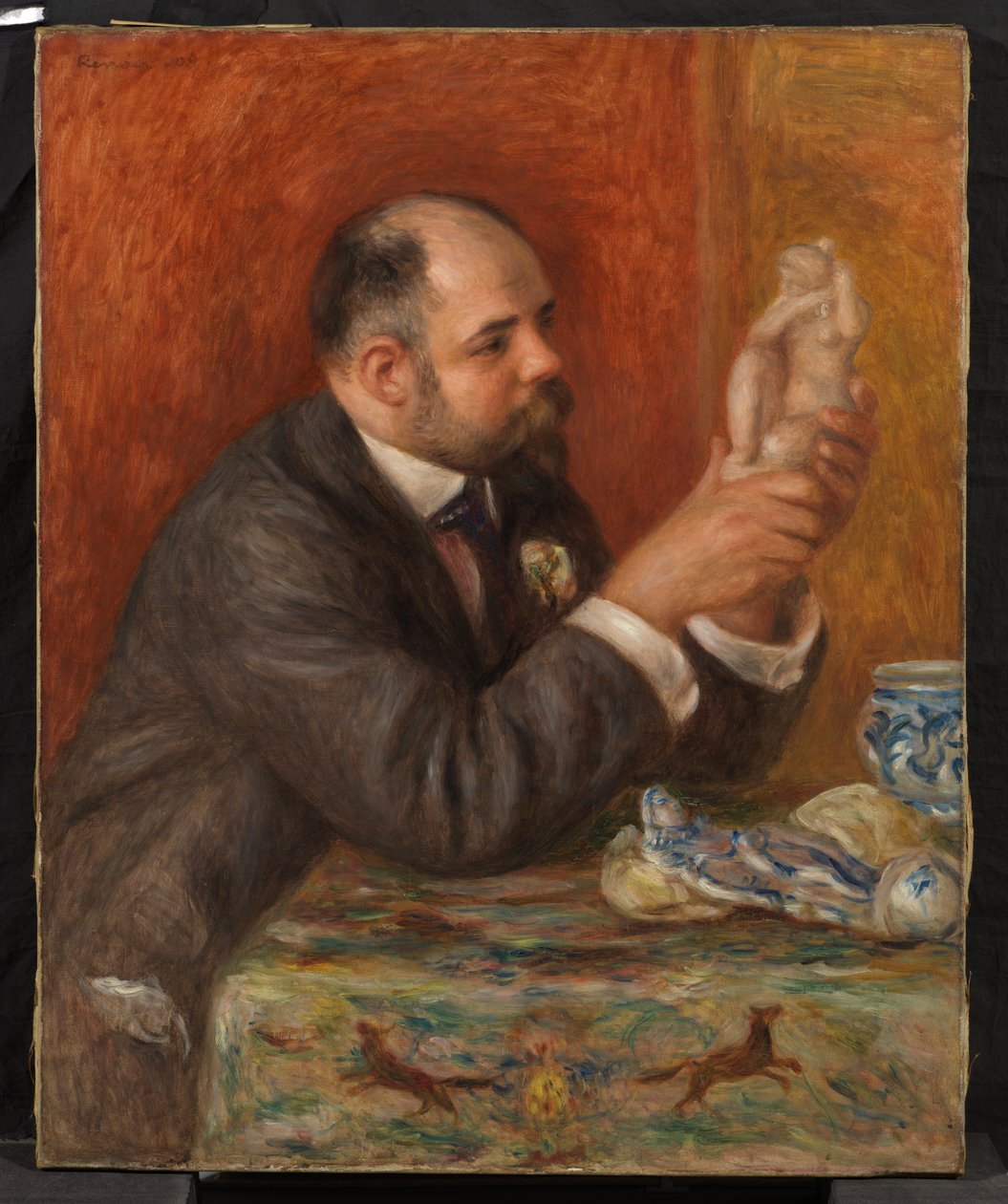 Retrato de Ambroise Vollard de Pierre Auguste Renoir