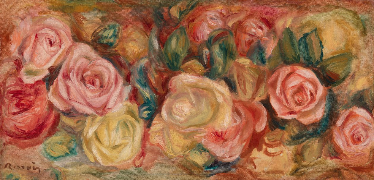 rosas (rosas) de Pierre Auguste Renoir