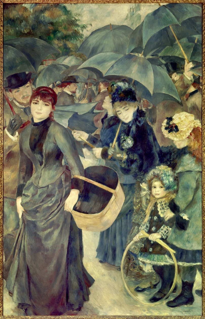 Paraguas de Pierre Auguste Renoir