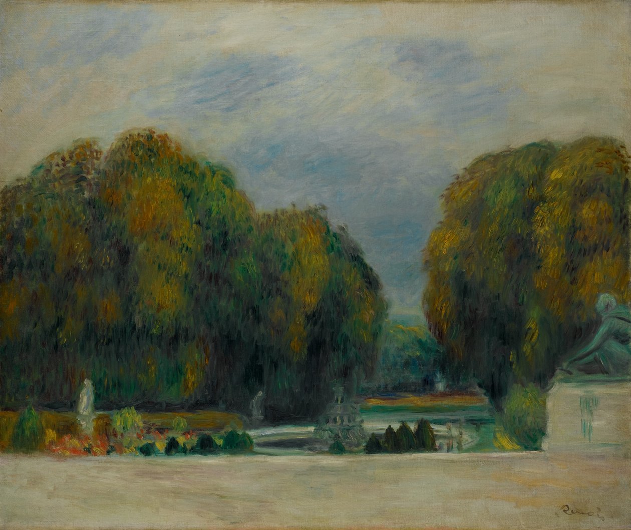 Versalles de Pierre Auguste Renoir