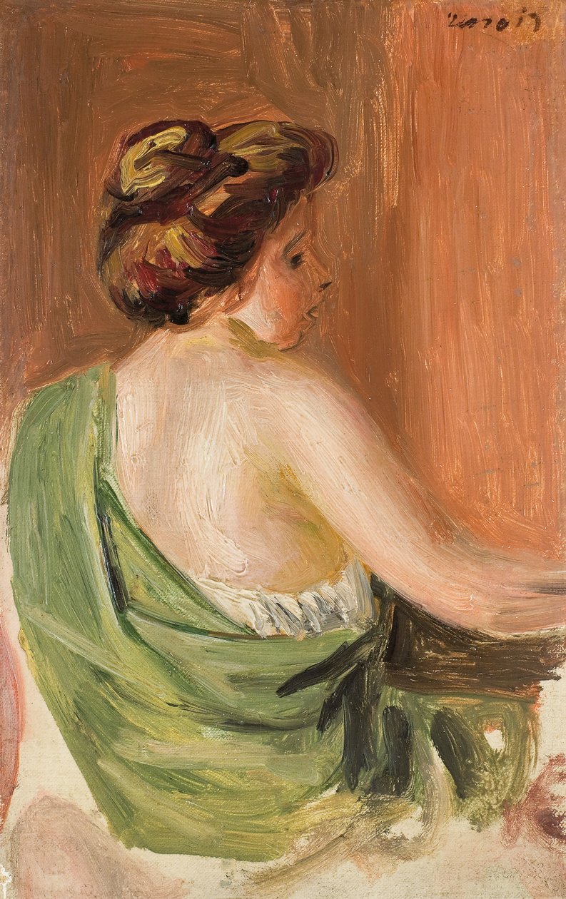 Mujer de espaldas de Pierre Auguste Renoir