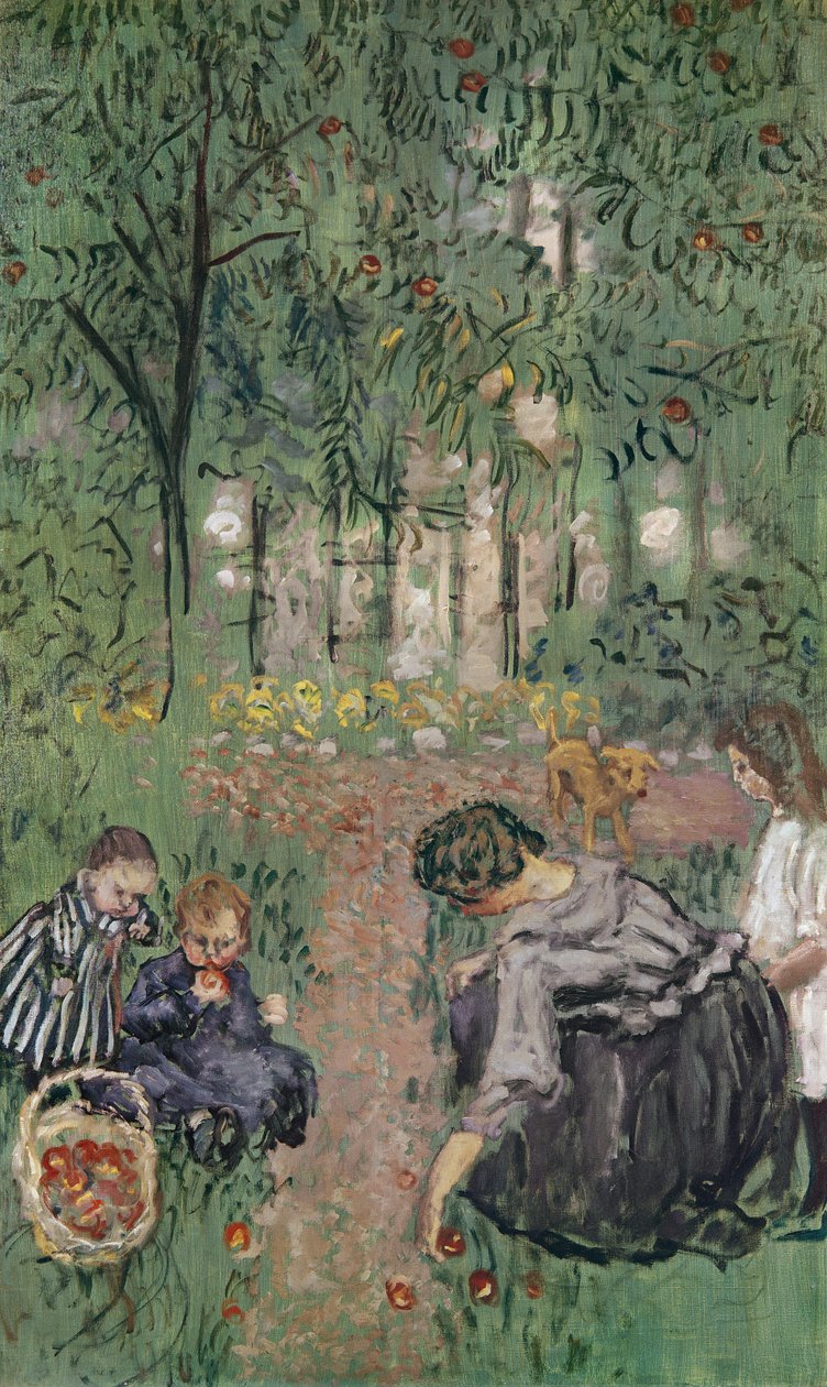 Recolección de manzanas de Pierre Bonnard