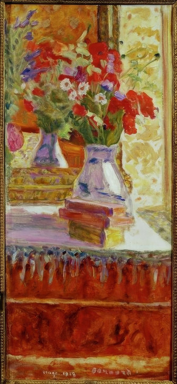 Ramo de amapolas de Pierre Bonnard