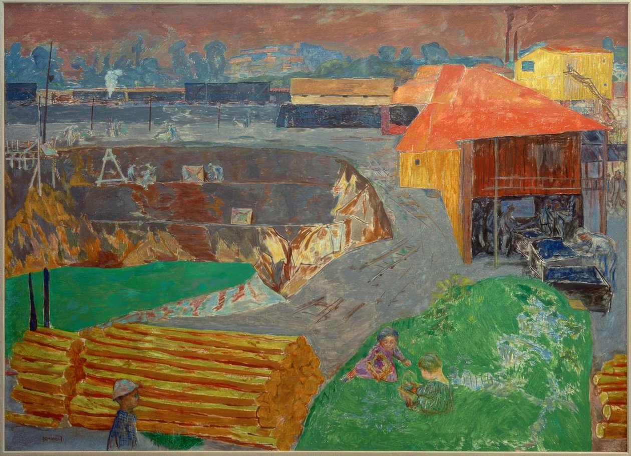 Cantera de lignito de Pierre Bonnard