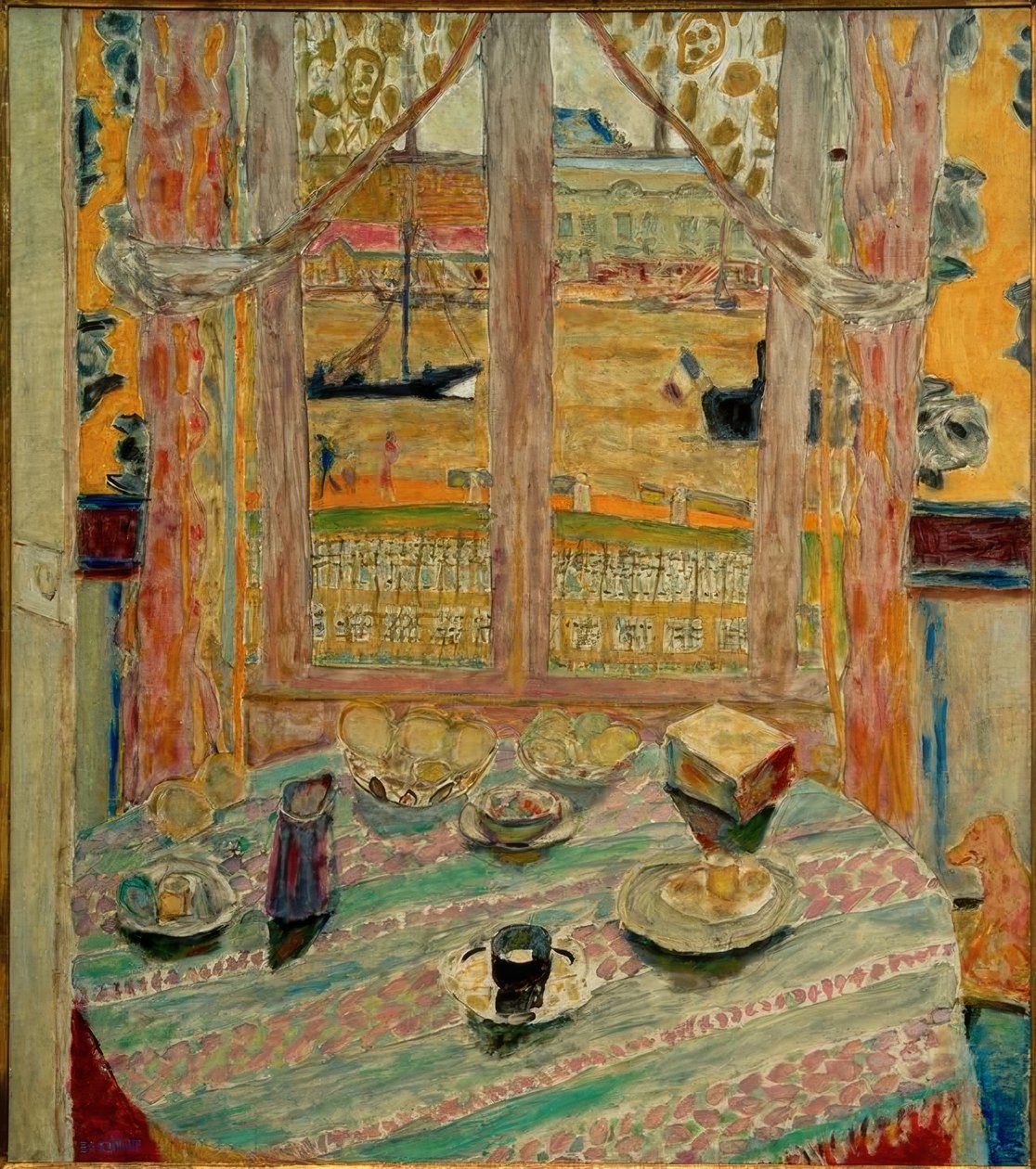 Rincón de mesa de Pierre Bonnard