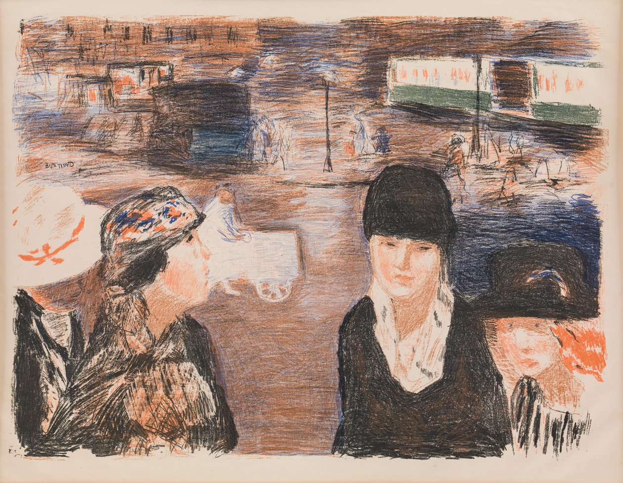 Danés:  Place Clichy de Pierre Bonnard