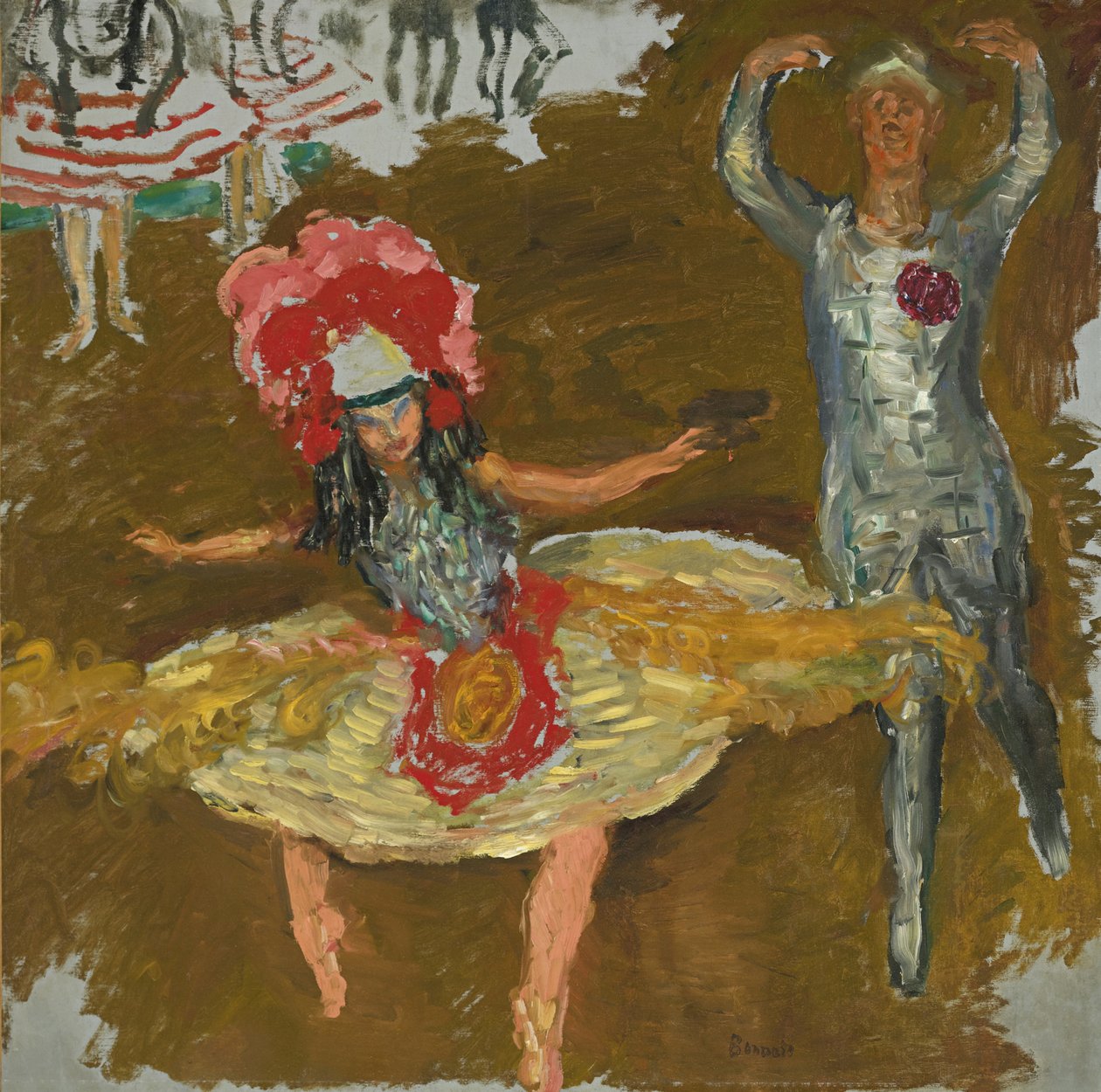 Bailarines de Pierre Bonnard