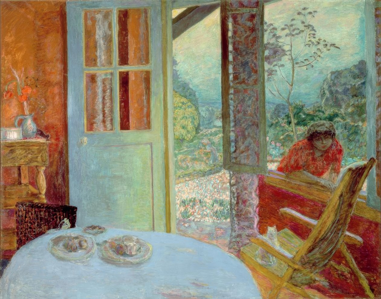 El comedor en el campo de Pierre Bonnard