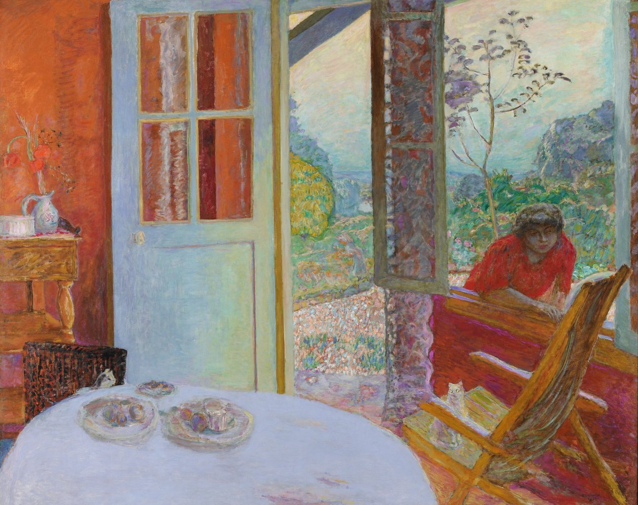 Comedor en el campo de Pierre Bonnard