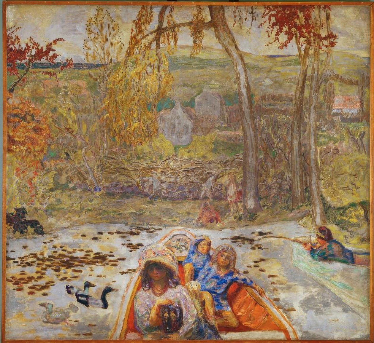 En barca de Pierre Bonnard
